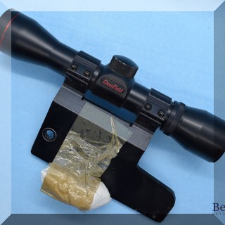 L18. Simmons Deerfield 4x32 scope. Model 21004. Needs cleaning. - $16
